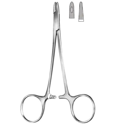 Derf Needle Holder Serrated 5" – Precision Surgical Stainless Steel Instrument