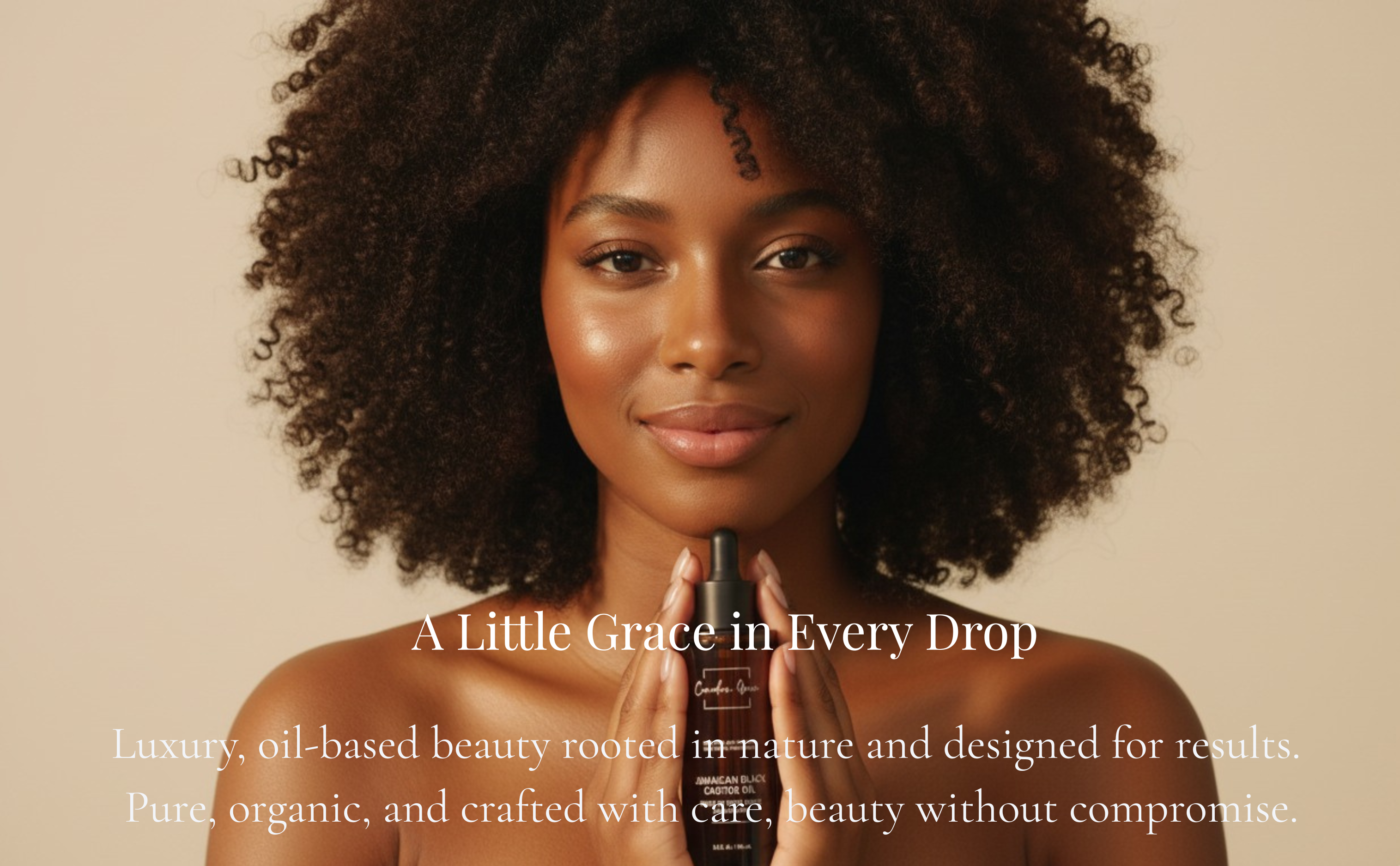 Canadian Grace 100% Organic Jamaican Black Castor Oil – Pure, Cold-Pressed & Authentic for Hair Growth & Skin Nourishment