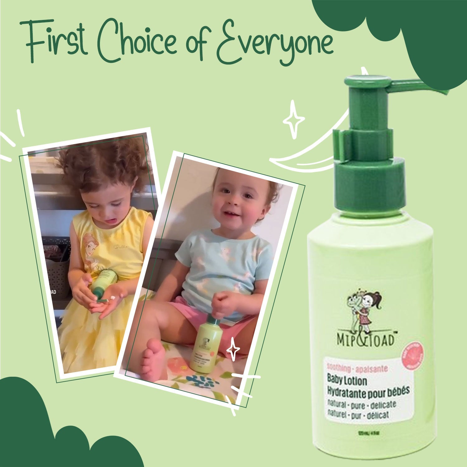 Baby Lotion – Gentle & Nourishing for Sensitive Skin, Enriched with Botanicals