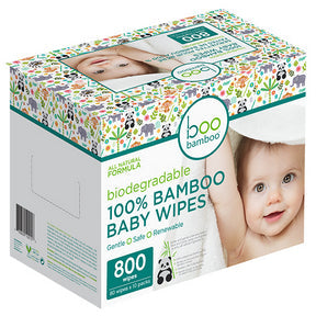 Boo Bamboo - Baby Boo Wipes Box 800 Ct (10pk 2)