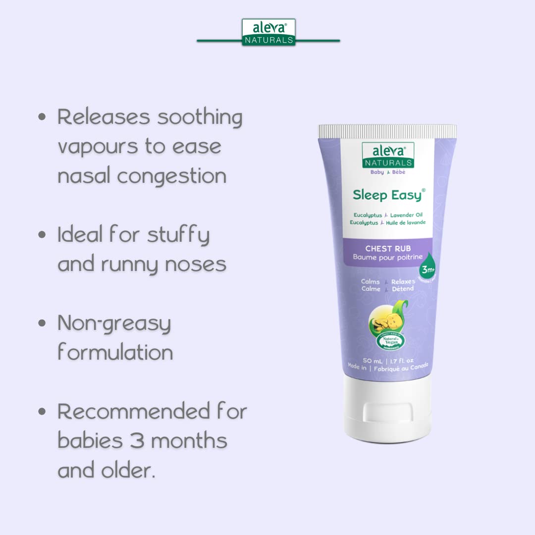 Aleva Naturals - Sleep Easy Chest Rub (50ml 12)