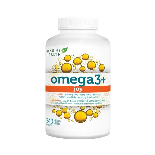Genuine Health - Omega3+ JOY (240sg 48)