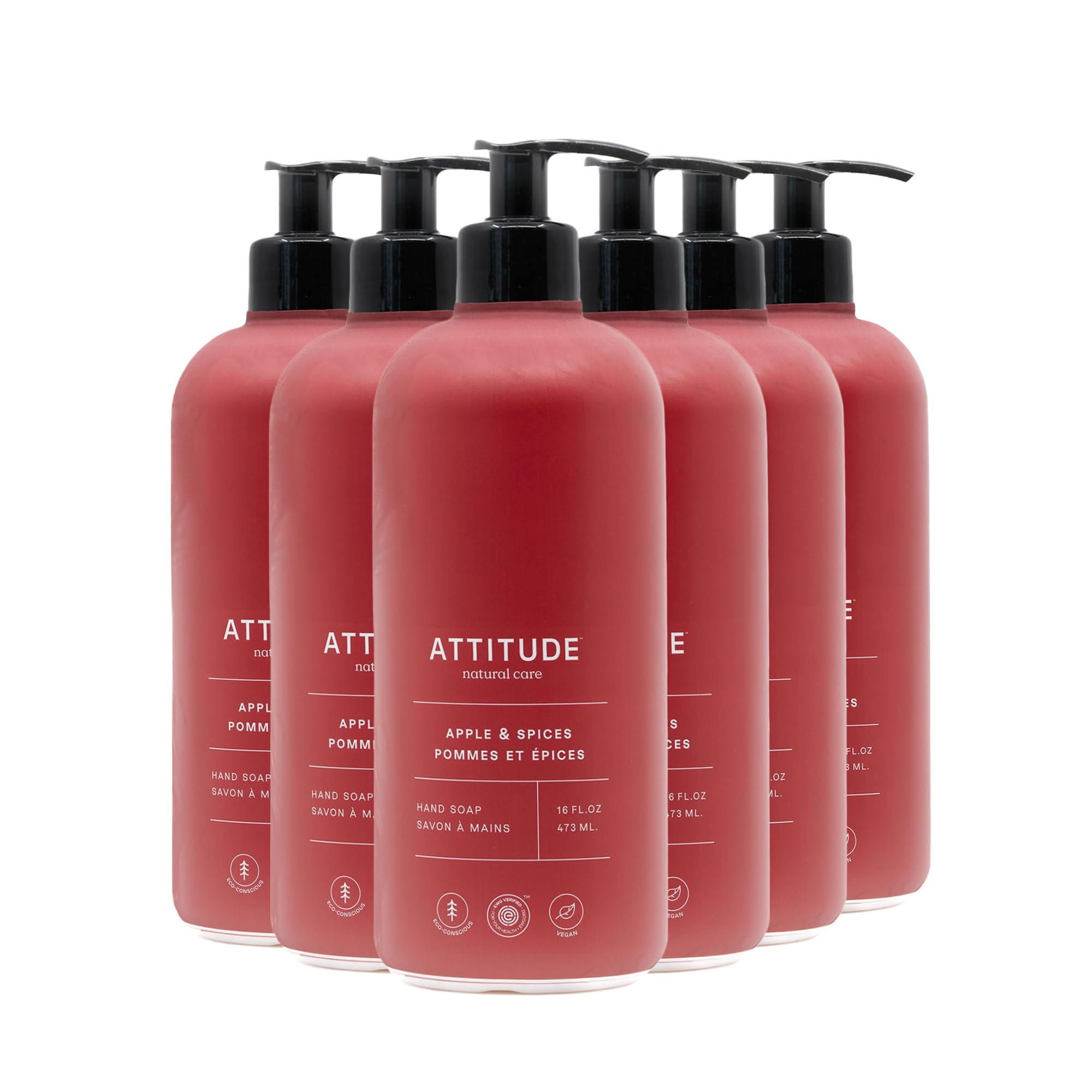 Attitude - Hand Soap - Apple & Spices (473ml 6)