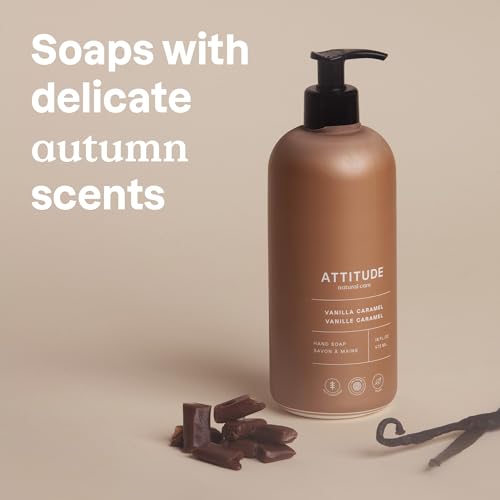 Attitude - Hand Soap - Vanilla Caramel (473ml 6)