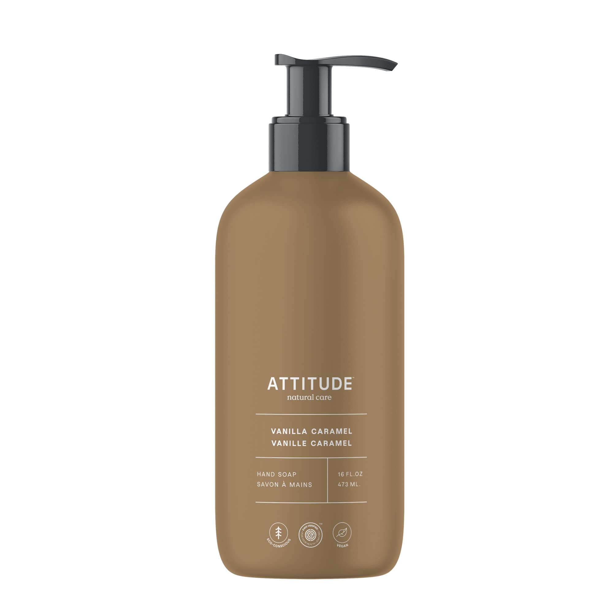 Attitude - Hand Soap - Vanilla Caramel (473ml 6)