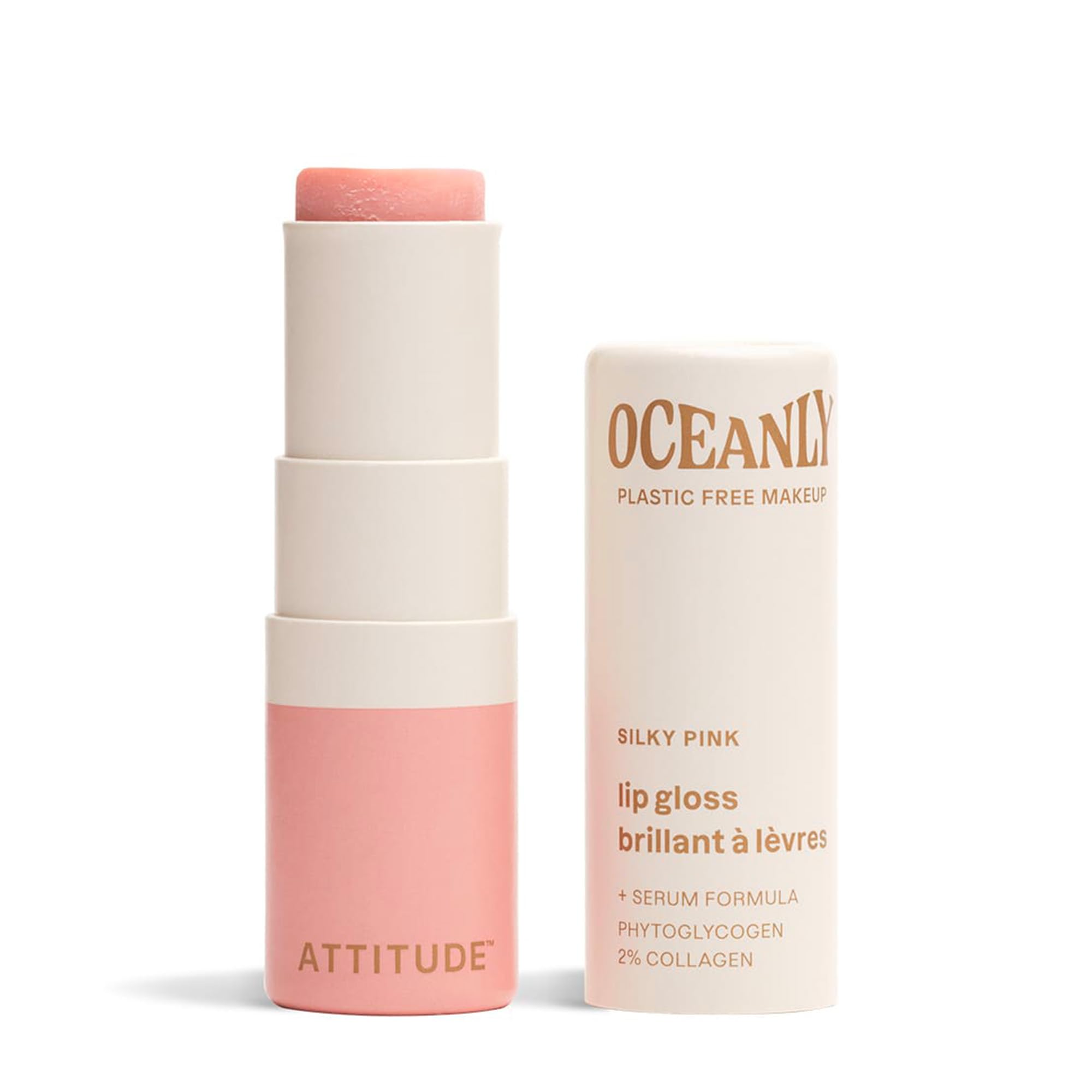Attitude - Oceanly Cheeks Blush - Silky Pink (8.5g 6)