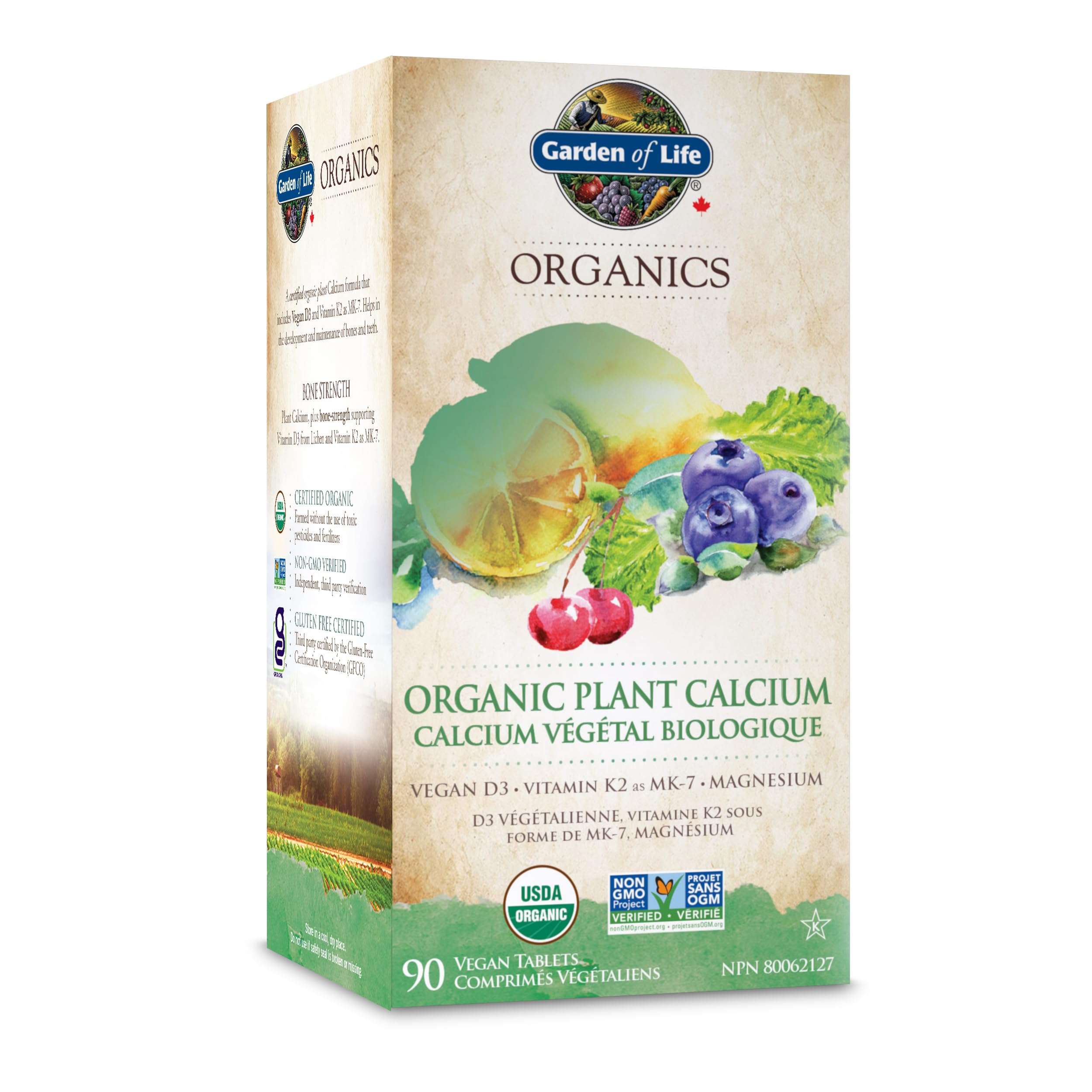 Garden of Life - ORGANICS PLANT CALCIUM (90vcap 6)