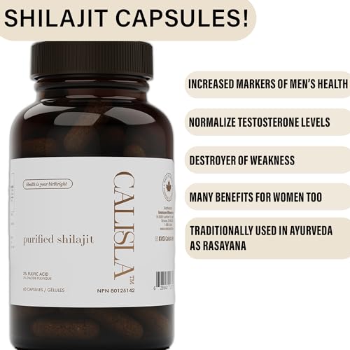 Calisla - Shilajit Capsules (60caps 6)