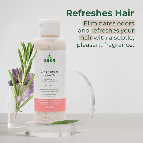BORN Naturals - Dry Shampoo - Brunette (118ml 12)