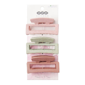 BANDED - Claw Clips - Eco Chic (3 x 3pk 3)