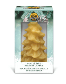 Dutchman's Gold Inc. - Winter Pine Beeswax Candle (1ea 6)