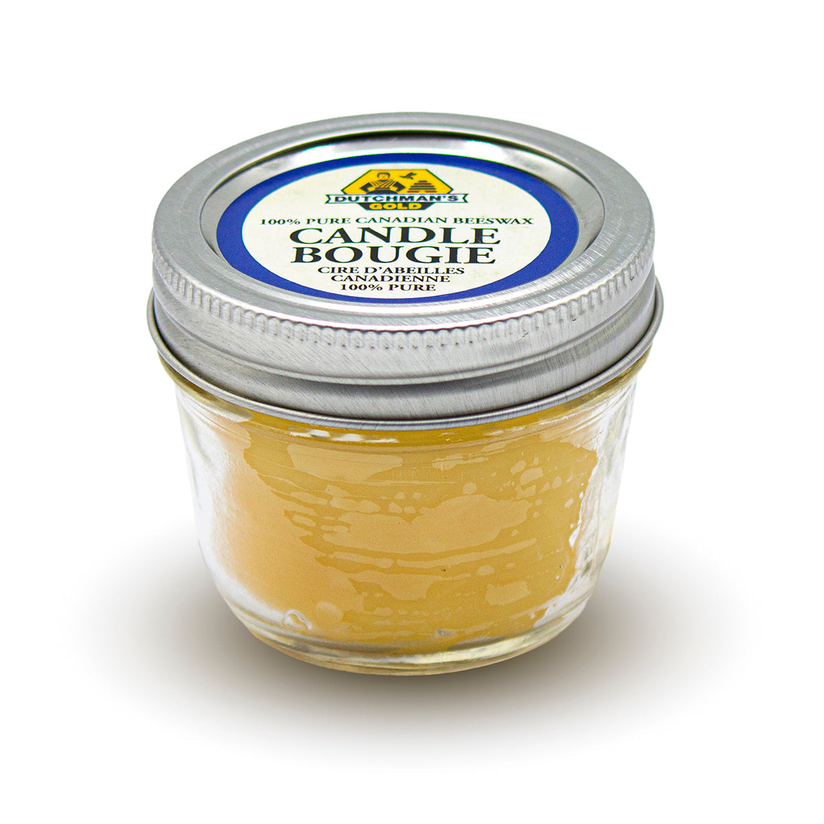 Dutchman's Gold Inc. - 4oz Mason Jar Beeswax Candle (6 x 1ea 6)