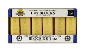 Dutchman's Gold Inc. - Beeswax Blocks 1oz (12pk 12)