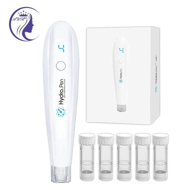 Hydra Pen Microneedling Device with Hydra-Infusion for Skin Rejuvenation