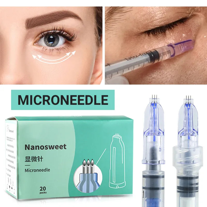 Sterile Individual Packaging Mesotherapy Injector – 3-Pin Needle for Skin Rejuvenation