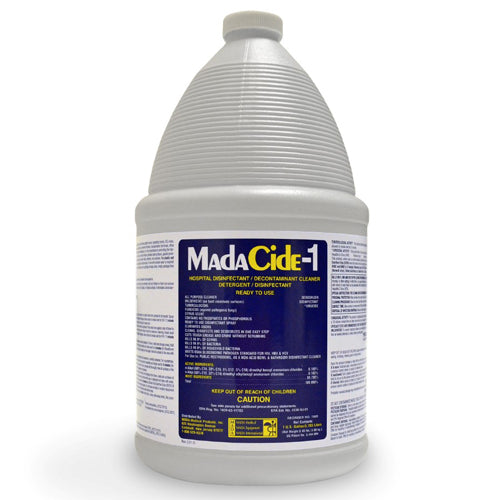 MadaCide 1 Gallon Cleaner & Disinfectant – Broad-Spectrum Sanitizer