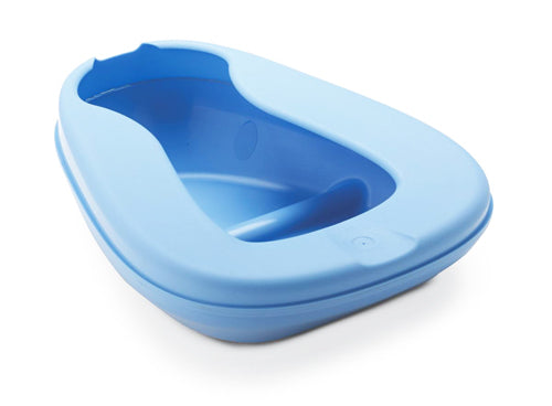 Blue Autoclavable Bed Pan – Durable & Ergonomic Patient Care