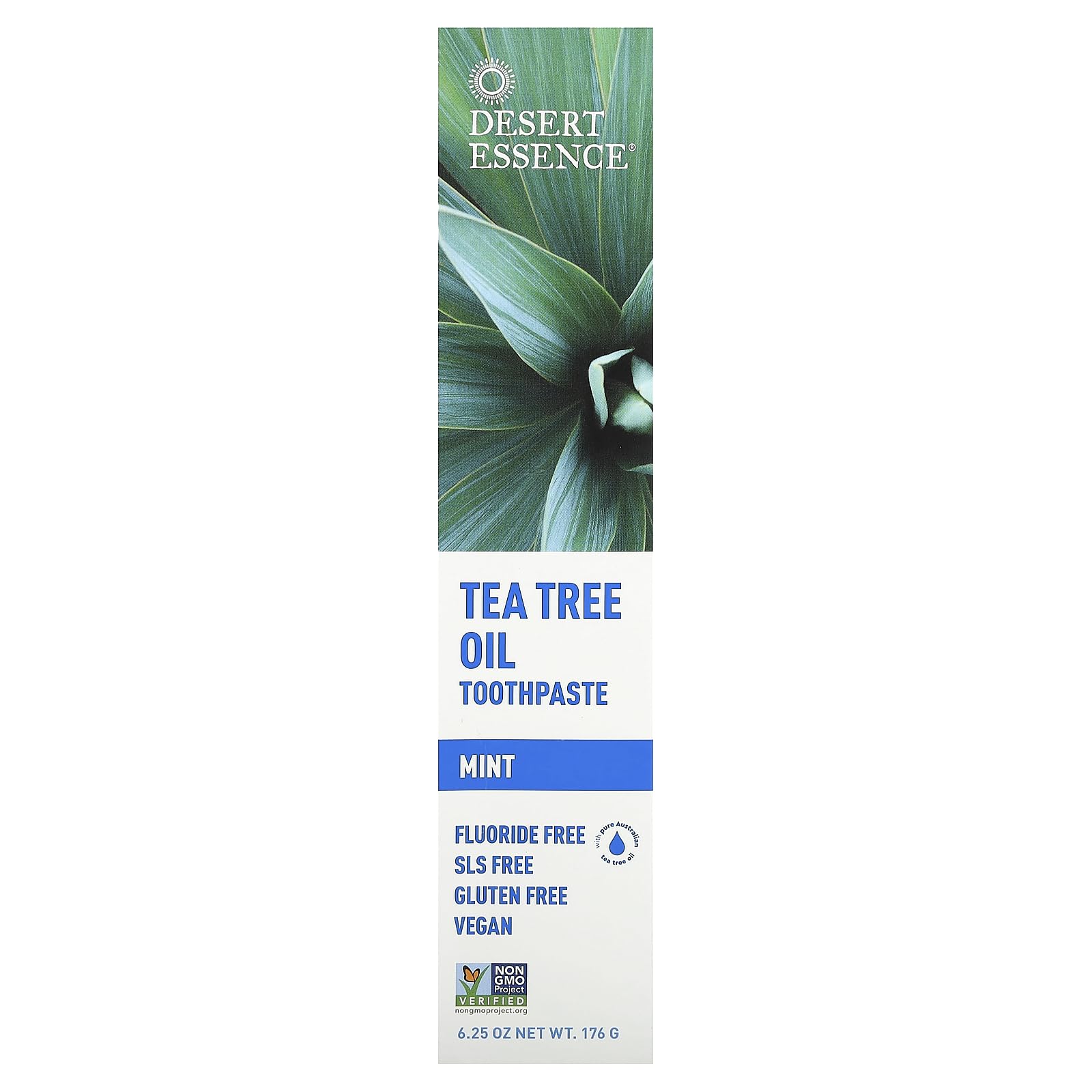 Desert Essence - Tea Tree Oil Toothpaste With Mint (176g 6)