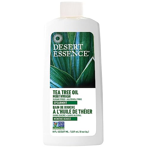Desert Essence - Tea Tree Oil Mouthwash - Spearmint (236ml 6)