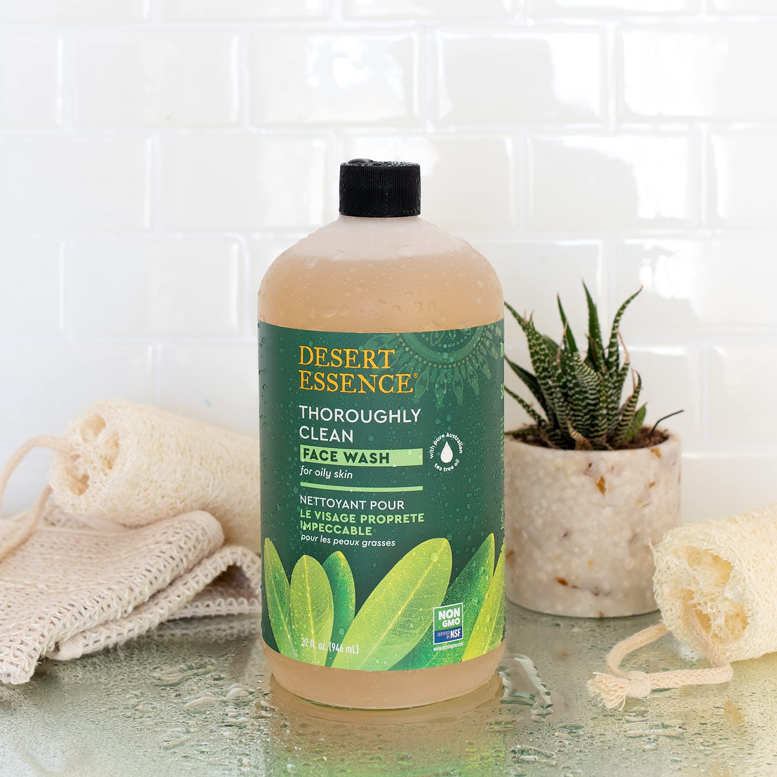 Desert Essence - Thoroughly Clean Face Wash - Refill (946ml 12)