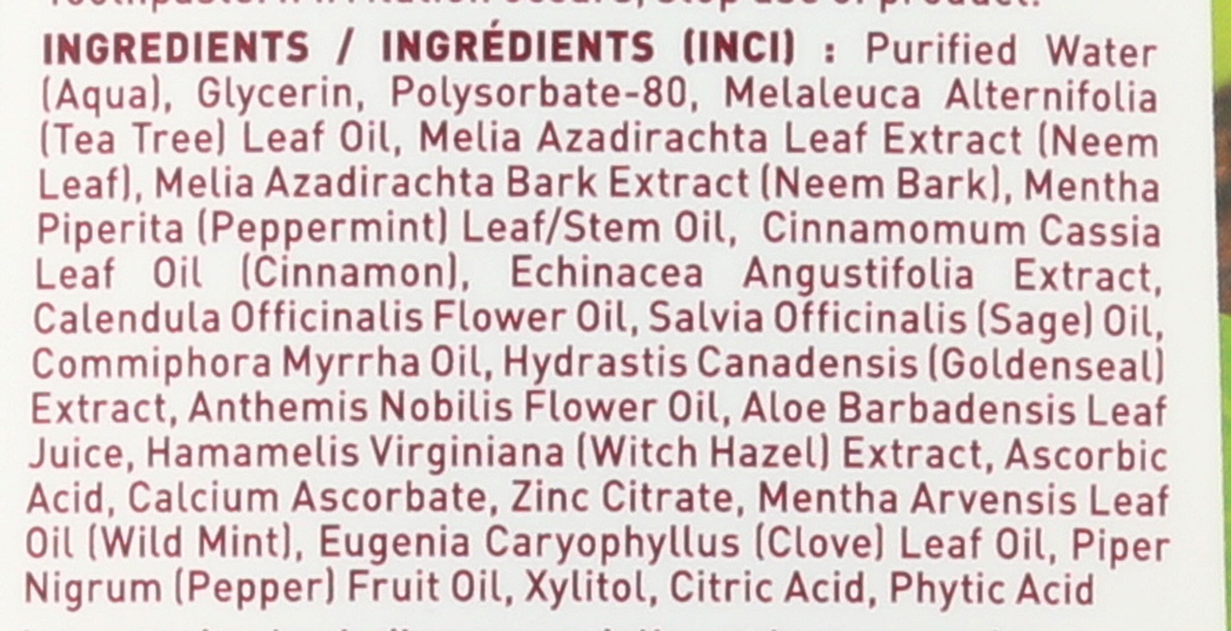 Desert Essence - Neem Toothpaste - Cinnamint (176g 6)