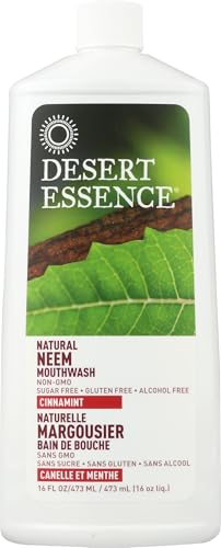 Desert Essence - Neem Mouthwash - Cinnamint (473ml 24)