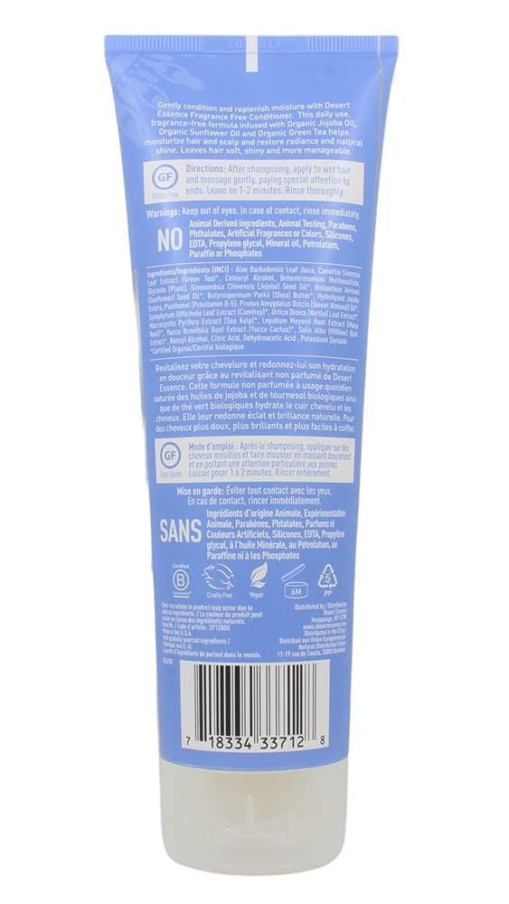 Desert Essence - Fragrance Free Conditioner (237ml 12)