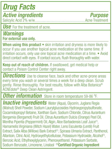 Alba Botanica - ACNEdote Face & Body Scrub (227g 6)