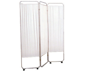Three-Panel Privacy Screen with Wheels – Portable & Adjustable