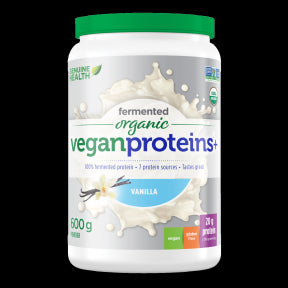 Genuine Health - Fermented Org Vegan Protein+ Van (600g 12)
