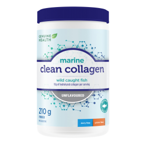 Genuine Health - Clean Collagen Marine Unflavoured (210g 12)