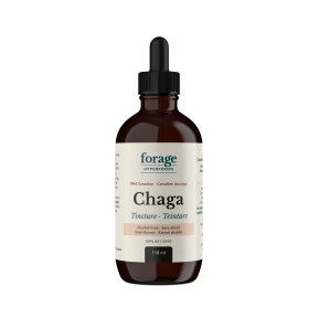 Forage Hyperfoods - Chaga Tincture - Alcohol Free (118ml 24)