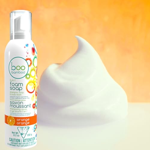 Boo Bamboo - Kids 3-in-1 Foam Soap - Orange (232g 12)