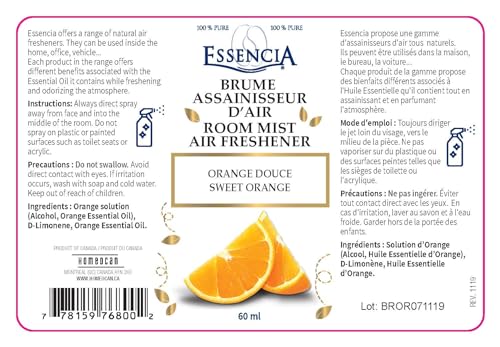 Essencia - Orange Essential Oil (15ml 12)
