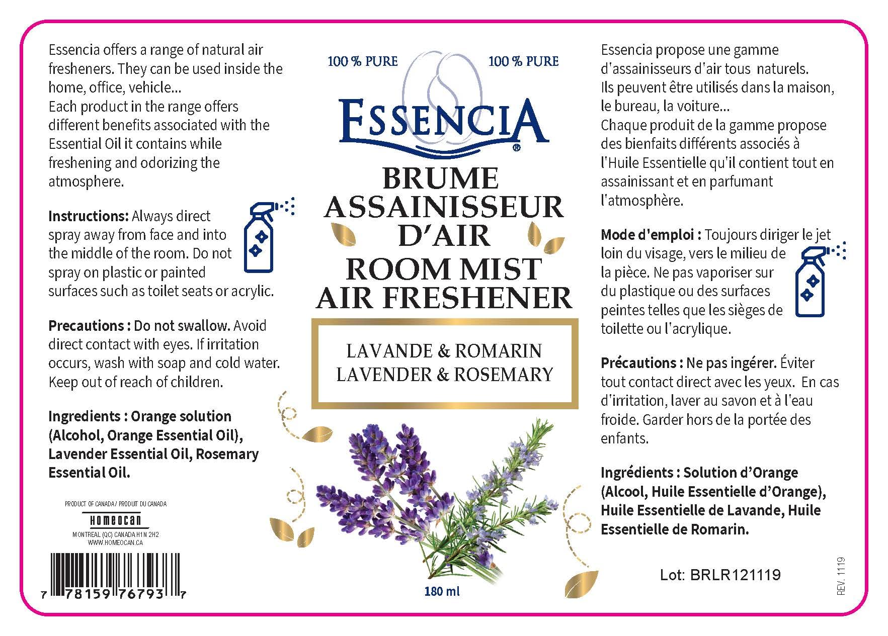 Essencia - Rosemary Essential Oil (15ml 12)
