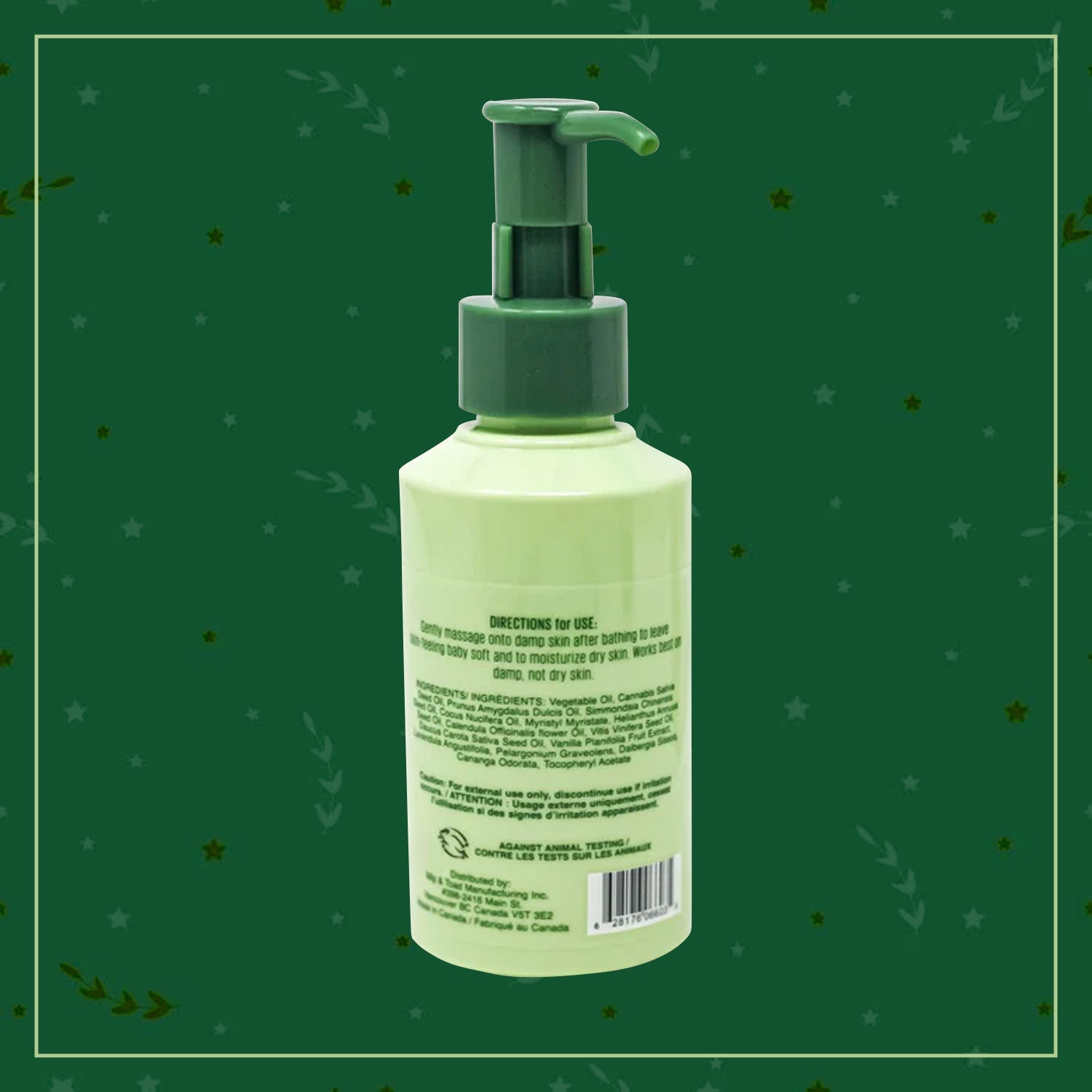 Calming Massage Oil – Soothing & Moisturizing with Essential Oils for Babies