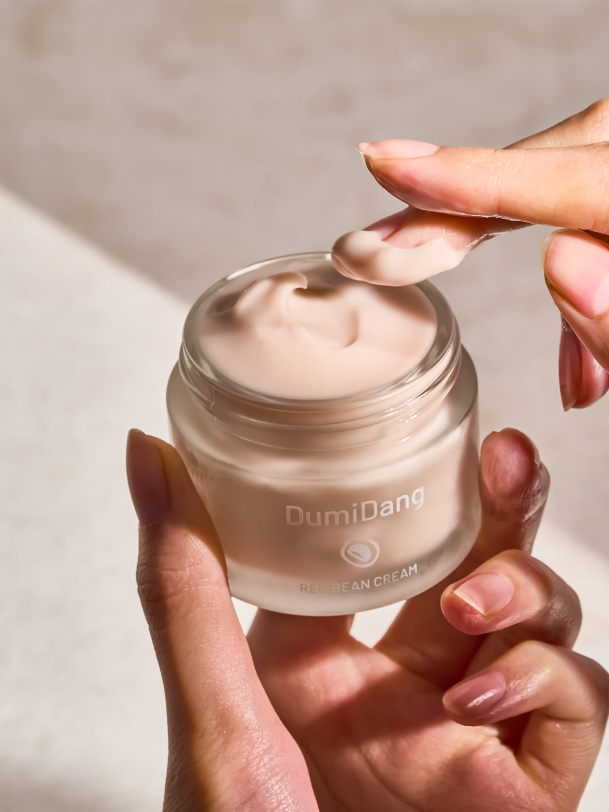 DumiDang Red Bean Cream (50g) | Brightening & Hydrating Facial Moisturizer