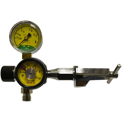 Oxygen Regulator CGA-870 Yoke – Adjustable Flow, Leak-Proof Oxygen Control