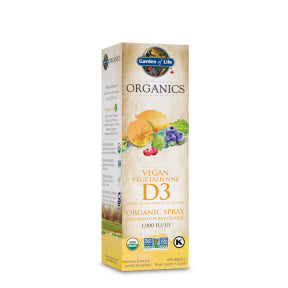Garden of Life - ORGANICS VITAMIN D SPRAY VANILLA (58ml 24)