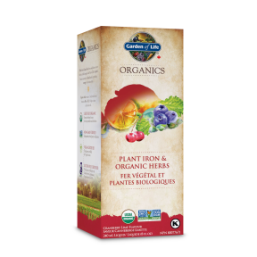 Garden of Life - ORGANICS PLANT IRON LIQUID (240ml 6)