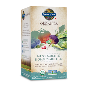 Garden of Life - ORGANICS MEN'S 40+ MV (60vcap 6)