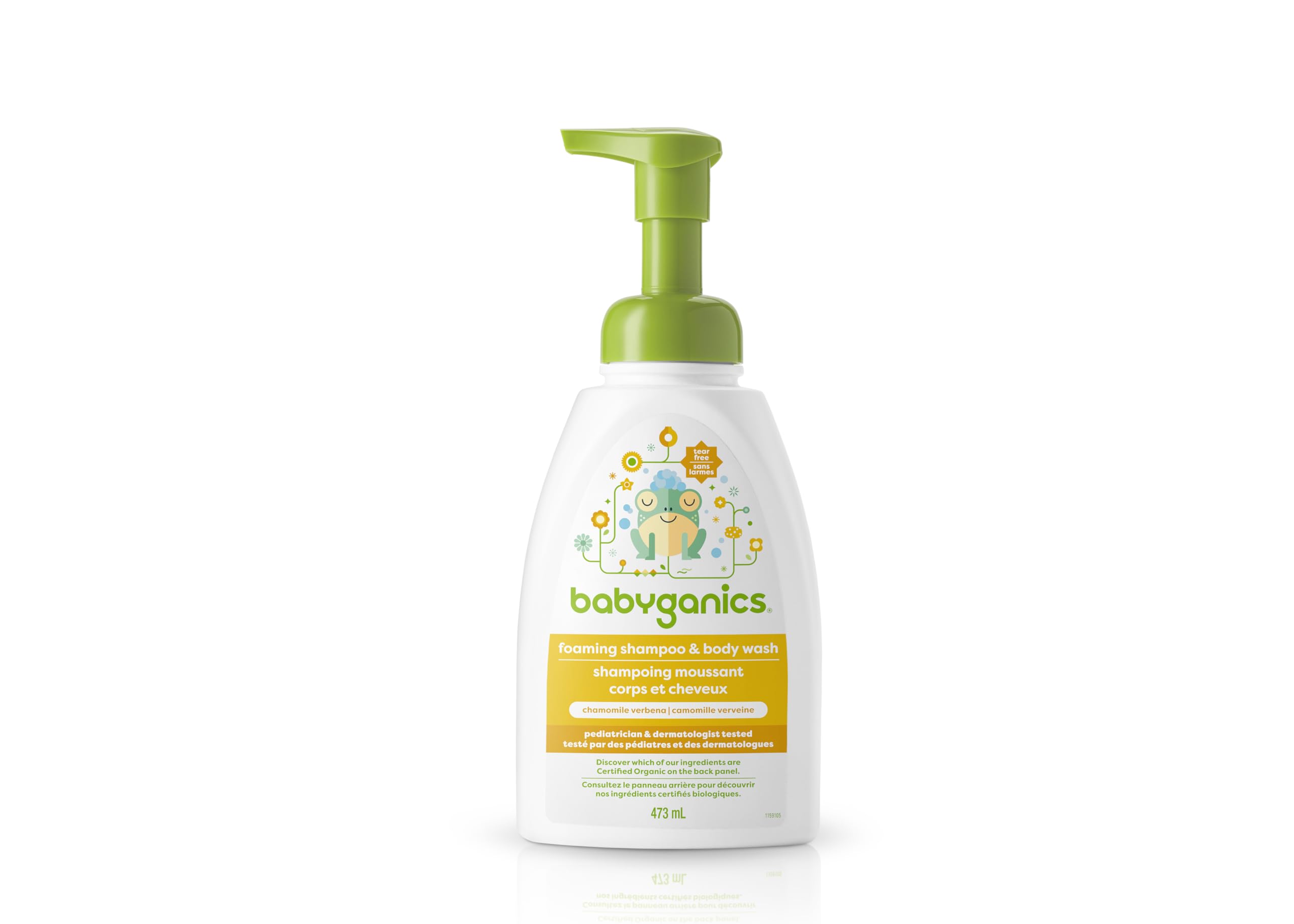 Babyganics - Shampoo & Body Wash - Chamomile (473ml 6)