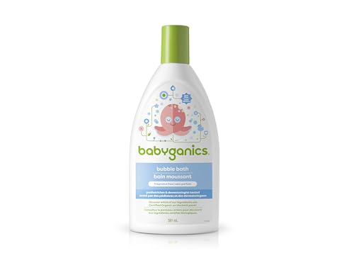 Babyganics - Bubble Bath - Fragrance Free (591ml 6)