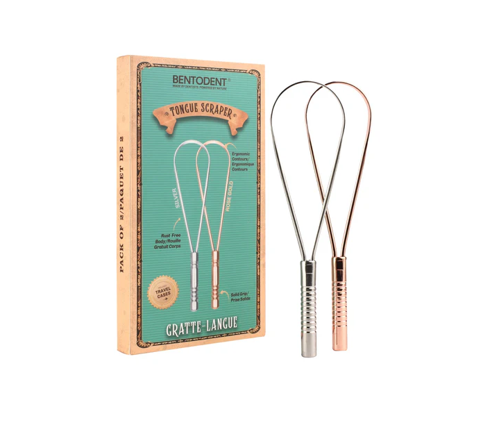 Bentodent - Tongue Scraper, 2pk - Bentodent