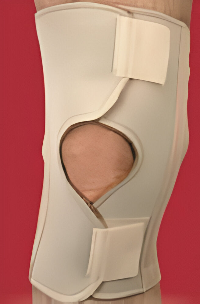 Thermoskin Open Knee Wrap Stabilizer Small Beige – Adjustable Heat Retention Support