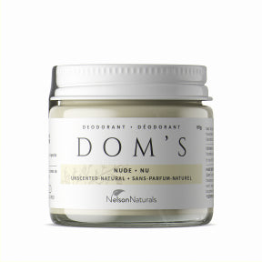 Dom's Deodorant - Nude Deodorant - Jar (65g 168)