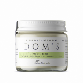 Dom's Deodorant - Fresh Deodorant - Jar (65g 168)