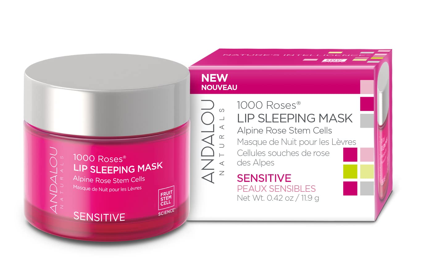 Andalou Naturals - 1000 ROSES LIP SLEEPING MASK (11.9g 6)