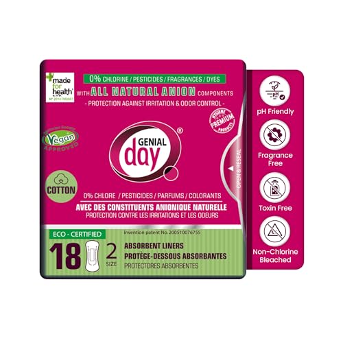 Genial Day - Absorbent Liners (18ct 6)