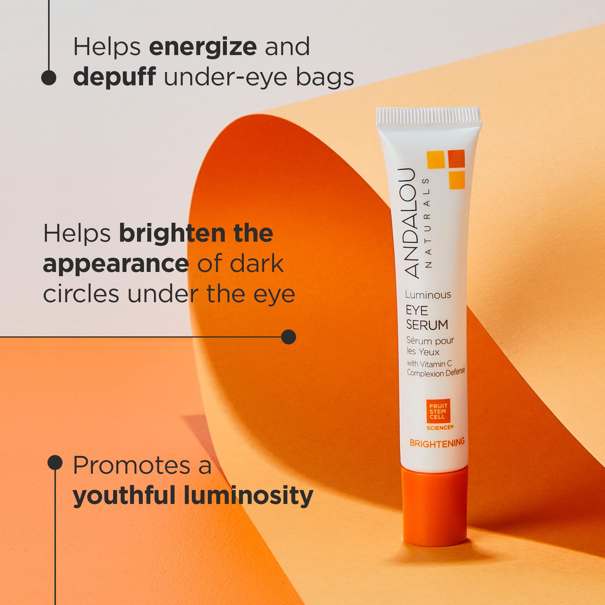 Andalou Naturals - Luminous Eye Serum (18ml 6)